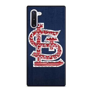 ST. LOUIS CARDINALS BASEBALL WOODEN LOGO Samsung Galaxy Note 10 Case Cover