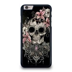 SUGAR SKULL FLOWER iPhone 6 / 6S Plus Case Cover SUGAR SKULL FLOWER iPhone 6 / 6S Plus Case Cover
