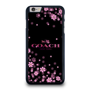 COACH FLOWERS PURPLE iPhone 6 / 6S Plus Case Cover