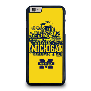 MICHIGAN WOLVERINES QUOTE NFL iPhone 6 / 6S Plus Case Cover MICHIGAN WOLVERINES QUOTE NFL iPhone 6 / 6S Plus Case Cover