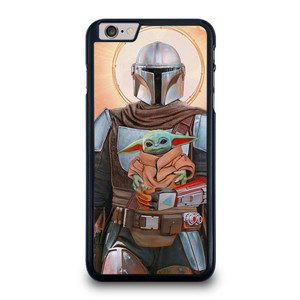 BABY YODA AND THE MANDALORIAN STAR WARS iPhone 6 / 6S Plus Case Cover