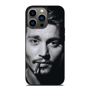 JOHNNY DEPP CIGAR iPhone 13 Pro Case Cover