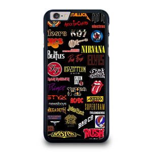 ALL CLASSIC ROCK BAND REVOLUTION LOGO iPhone 6 / 6S Plus Case Cover