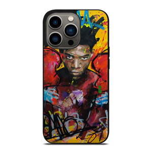 JEAN MICHEL BASQUIAT BOXING ART iPhone 13 Pro Case Cover JEAN MICHEL BASQUIAT BOXING ART iPhone 13 Pro Case Cover
