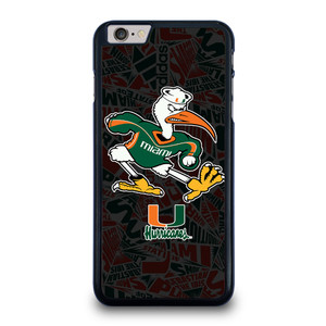 MIAMI HURRICANES UM FOOTBALL iPhone 6 / 6S Plus Case Cover MIAMI HURRICANES UM FOOTBALL iPhone 6 / 6S Plus Case Cover