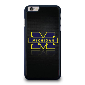 MICHIGAN WOLVERINES METAL LOGO iPhone 6 / 6S Plus Case Cover MICHIGAN WOLVERINES METAL LOGO iPhone 6 / 6S Plus Case Cover