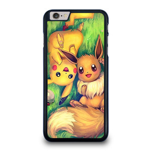 POKEMON EEVEE AND PIKACHU iPhone 6 / 6S Plus Case Cover