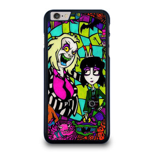 BEETLEJUICE TIM BURTON CARTOON  GLASS iPhone 6 / 6S Plus Case Cover