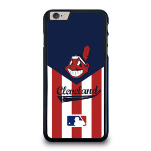 CLEVELAND INDIANS STRIPE LOGO iPhone 6 / 6S Plus Case Cover CLEVELAND INDIANS STRIPE LOGO iPhone 6 / 6S Plus Case Cover