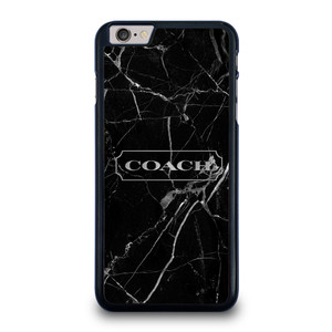 COACH NEW YORK SILVER MARBLE iPhone 6 / 6S Plus Case Cover