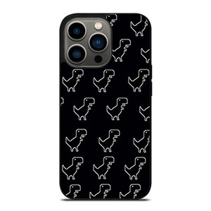 INTERNET ERROR DINOSAUR PATTERN iPhone 13 Pro Case Cover