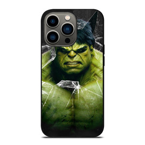 INCREDIBLE HULK CRACKS GLASS iPhone 13 Pro Case Cover INCREDIBLE HULK CRACKS GLASS iPhone 13 Pro Case Cover