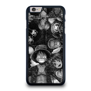 ONE PIECE BLACK WHITE GRUNGE ALL iPhone 6 / 6S Plus Case Cover