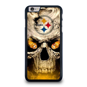 PITTSBURGH STEELERS FOOTBALL SKULL iPhone 6 / 6S Plus Case Cover