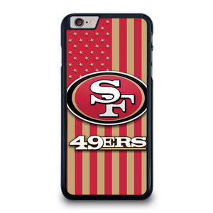 SAN FRANCISCO 49ERS AMERICAN FLAG iPhone 6 / 6S Plus Case Cover