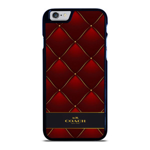 COACH NEW YORK RED GOLD iPhone 6 / 6S Case Cover