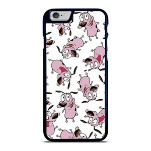COURAGE THE COWARDLY DOG COLLAGE iPhone 6 / 6S Case Cover COURAGE THE COWARDLY DOG COLLAGE iPhone 6 / 6S Case Cover