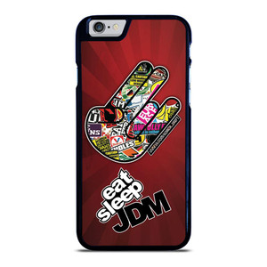 EAT SLEEP JDM LOGO iPhone 6 / 6S Case Cover EAT SLEEP JDM LOGO iPhone 6 / 6S Case Cover