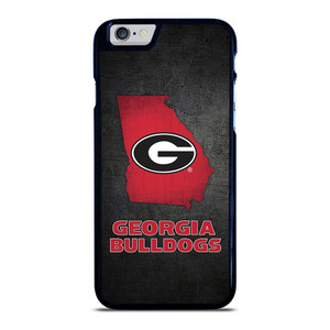 GEORGIA BULLDOGS SYMBOL METAL iPhone 6 / 6S Case Cover