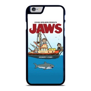 JAWS LOGO 8 BIT iPhone 6 / 6S Case Cover JAWS LOGO 8 BIT iPhone 6 / 6S Case Cover