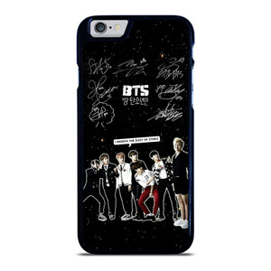 KPOP BANGTAN BOYS BTS SIGNATURE  iPhone 6 / 6S Case Cover KPOP BANGTAN BOYS BTS SIGNATURE  iPhone 6 / 6S Case Cover
