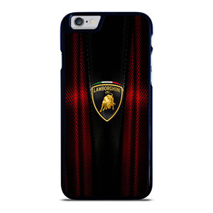 LAMBORGHINI RED CARBON iPhone 6 / 6S Case Cover