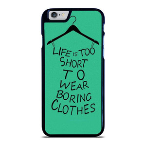 LIFE IS TOO SHORT QUOTE iPhone 6 / 6S Case Cover LIFE IS TOO SHORT QUOTE iPhone 6 / 6S Case Cover