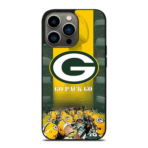 GREEN BAY PACKERS GO PACK GO iPhone 13 Pro Case Cover GREEN BAY PACKERS GO PACK GO iPhone 13 Pro Case Cover