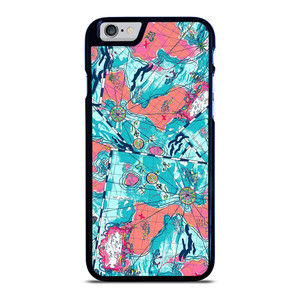 LILLY PULITZER MAP PATTERN iPhone 6 / 6S Case Cover
