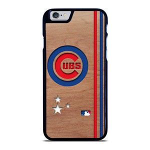 CHICAGO CUBS UBS MLB WOODEN LOGO iPhone 6 / 6S Case Cover