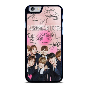 KPOP BTS LOVE PINK SIGNATURE iPhone 6 / 6S Case Cover KPOP BTS LOVE PINK SIGNATURE iPhone 6 / 6S Case Cover