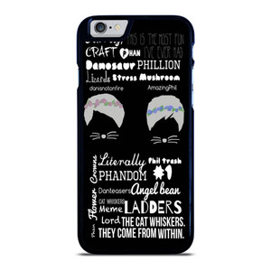 DAN AND PHIL QOTE iPhone 6 / 6S Case Cover DAN AND PHIL QOTE iPhone 6 / 6S Case Cover