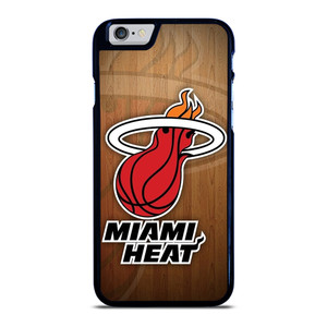 MIAMI HEAT WOODEN LOGO NBA iPhone 6 / 6S Case Cover