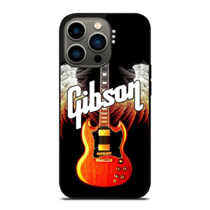 GIBSON GUITAR WINGS LOGO iPhone 13 Pro Case Cover