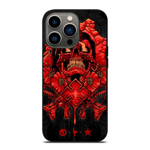 GEARS OF WAR SKULL RED iPhone 13 Pro Case Cover GEARS OF WAR SKULL RED iPhone 13 Pro Case Cover