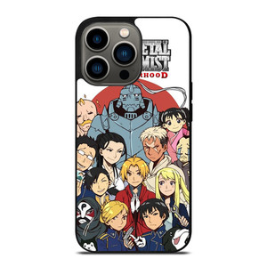 FULLMETAL ALCHEMIST BROTHERHOOD CHARACTER iPhone 13 Pro Case Cover