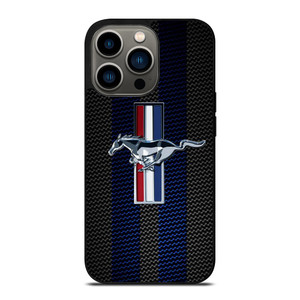 FORD MUSTANG STRIPE LOGO iPhone 13 Pro Case Cover