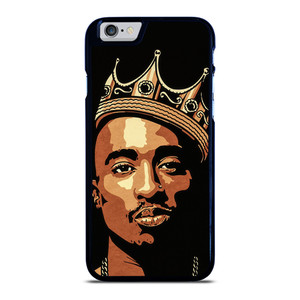 THE KING TUPAC SHAKUR ART iPhone 6 / 6S Case Cover THE KING TUPAC SHAKUR ART iPhone 6 / 6S Case Cover