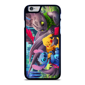 TOOTHLESS STITCH PIKACHU iPhone 6 / 6S Case Cover TOOTHLESS STITCH PIKACHU iPhone 6 / 6S Case Cover