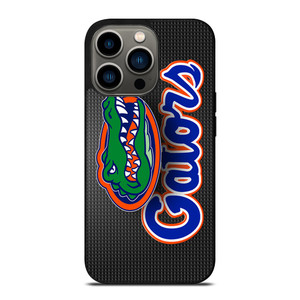 FLORIDA GATORS METAL LOGO iPhone 13 Pro Case Cover
