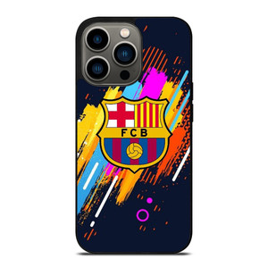 FC BARCELONA ART LOGO iPhone 13 Pro Case Cover