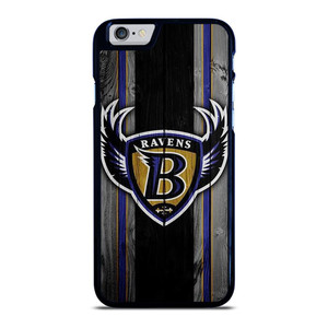 BALTIMORE RAVENS WOODEN LOGO iPhone 6 / 6S Case Cover