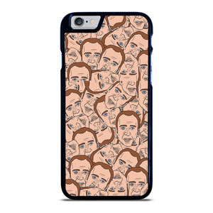 NICOLAS CAGE CARTOON COLLAGE iPhone 6 / 6S Case Cover