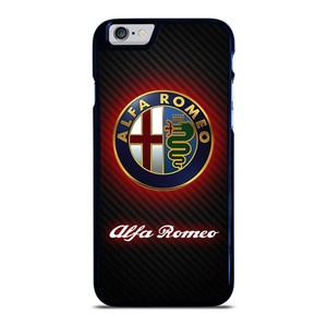 ALFA ROMEO RED CARBON LOGO iPhone 6 / 6S Case Cover ALFA ROMEO RED CARBON LOGO iPhone 6 / 6S Case Cover
