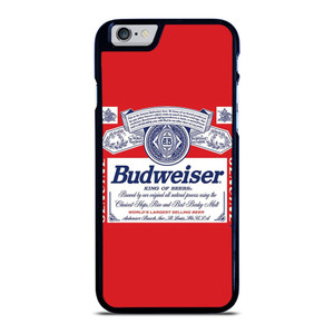 BUDWEISER KING OF BEER EMBLEM iPhone 6 / 6S Case Cover BUDWEISER KING OF BEER EMBLEM iPhone 6 / 6S Case Cover