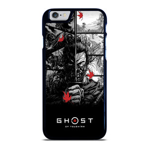 GHOST OF TSUSHIMA LOGO BLACK WHITE iPhone 6 / 6S Case Cover GHOST OF TSUSHIMA LOGO BLACK WHITE iPhone 6 / 6S Case Cover