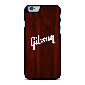 GIBSON GUITAR WOODEN LOGO iPhone 6 / 6S Case Cover GIBSON GUITAR WOODEN LOGO iPhone 6 / 6S Case Cover