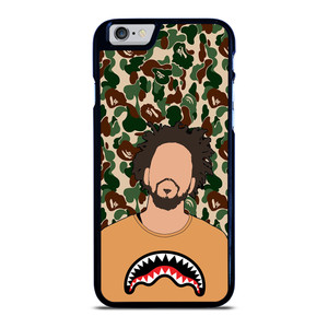 J COLE BAPE PAINT iPhone 6 / 6S Case Cover