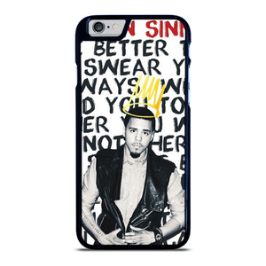 J COLE BORN SINNER QUOTES iPhone 6 / 6S Case Cover J COLE BORN SINNER QUOTES iPhone 6 / 6S Case Cover