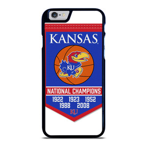 KANSAS JAYHAWKS UNIVERSITY BASKETBALL iPhone 6 / 6S Case Cover